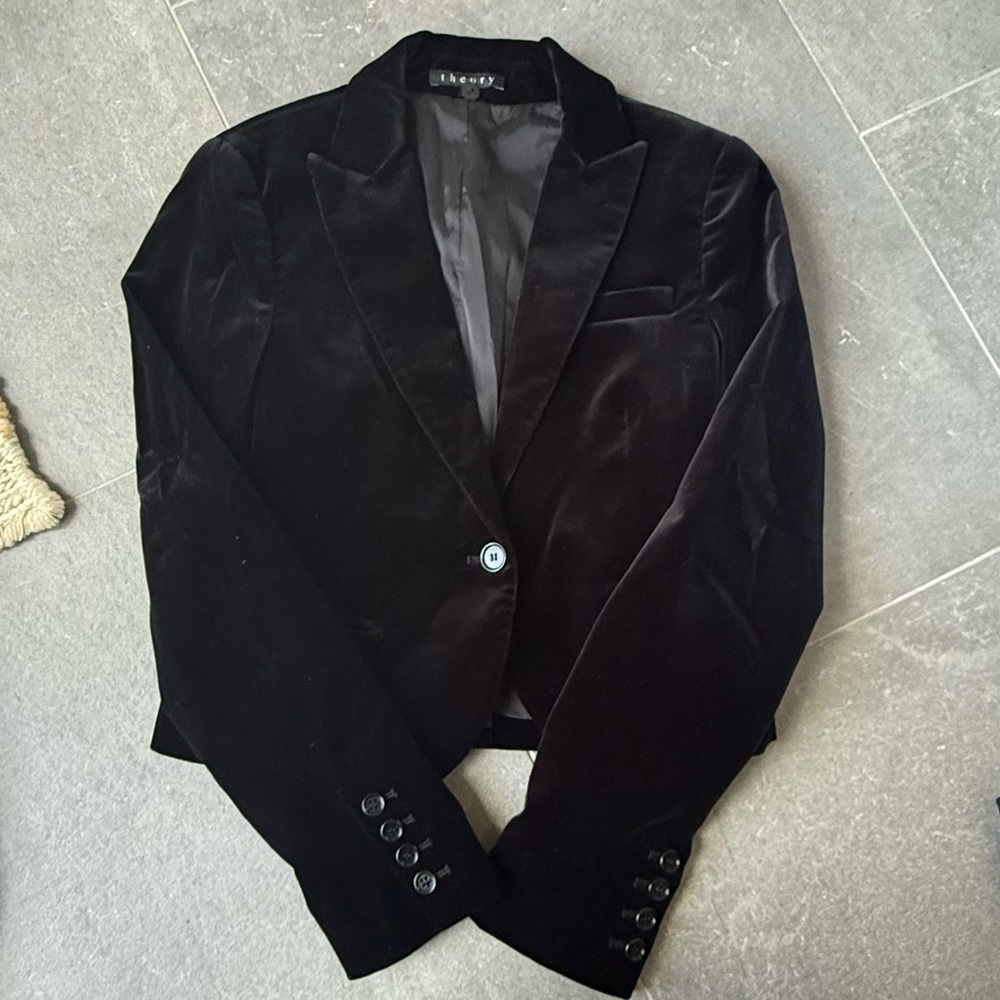 Theory Black Blazer